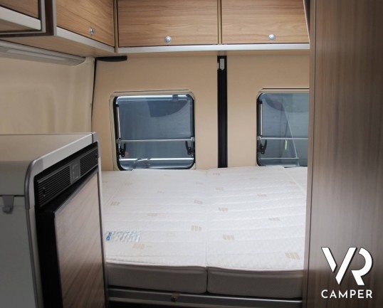 HymerCar Grand Canyon S - camper usato furgonato, colore blu pastello, su potente meccanica Mercedes 4x4 - Italiavr vendita camper Druento Torino