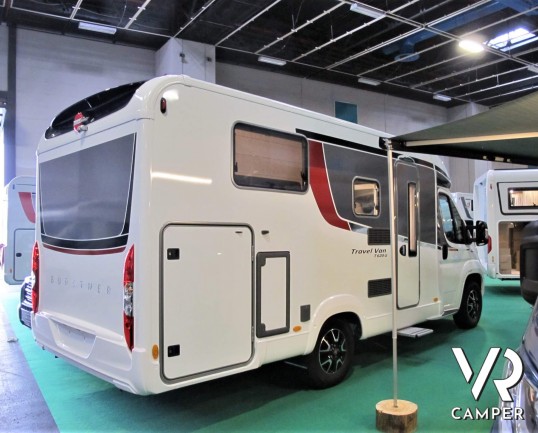 Burstner Travel Van 620 - Nuovo modello camper semintegrale in versione compatta, grazie al design esterno del cupolino dalla forma slanciata che conf