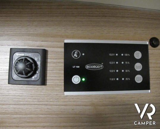 Carado Vlow 540: camper furgonato nuovo con letto matrimoniale trasversale in coda, garage e generosi vani di stivaggio. Su meccanica Fiat Ducato 140