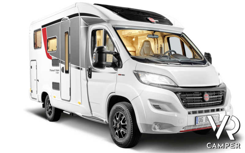 Burstner Travel Van, camper semintegrale