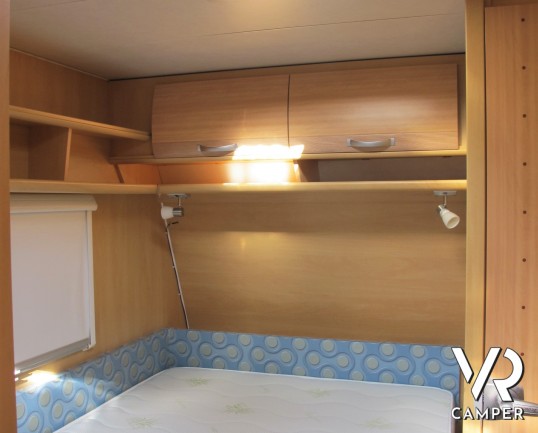Dethleffs 540 SK - caravan roulotte con 6 posti letto, dotata di portabici, veranda e tendalino, moover. Adatta ai viaggi con tutta la famiglia