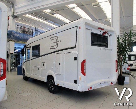 Carthago Compactline 138 - motorhome letto matrimoniale