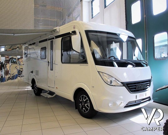 Hymer Exsis-I 580 Pure - motorhome letti gemelli con veranda