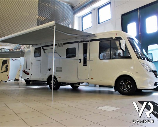 Hymer Exsis-I 580 Pure - motorhome letti gemelli con veranda