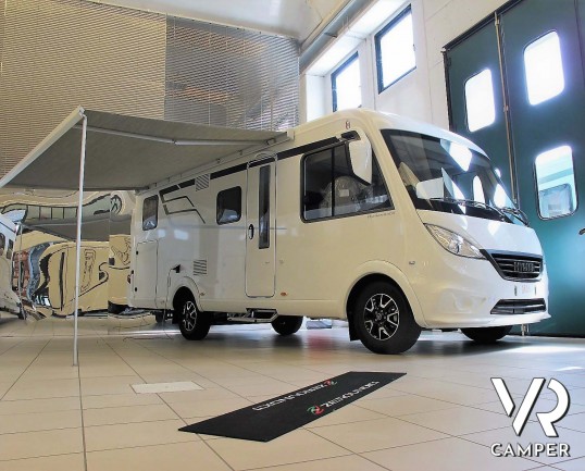 Hymer Exsis-I 580 Pure - motorhome letti gemelli con veranda
