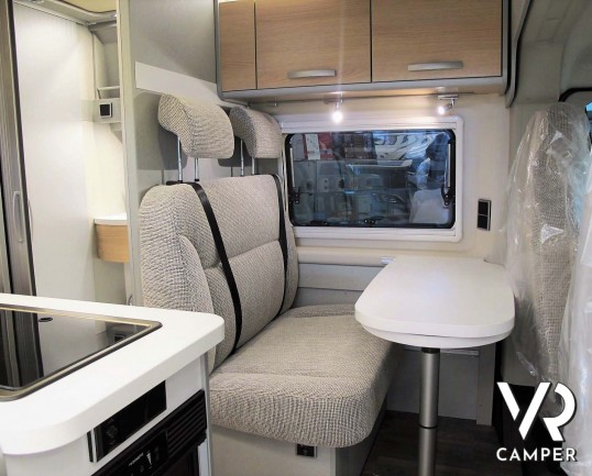 Hymer Free 540 - furgonato con letto matrimoniale e letto sul tetto