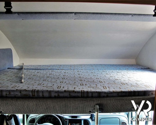 Blu Camp - camper mansardato usato con letti a castello, bagno con doccia separata, portabici, veranda. In vendita da Italia VR a Torino - Druento