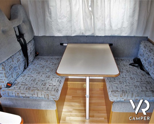 Blu Camp - camper mansardato usato con letti a castello, bagno con doccia separata, portabici, veranda. In vendita da Italia VR a Torino - Druento