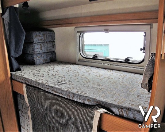 Blu Camp - camper mansardato usato con letti a castello, bagno con doccia separata, portabici, veranda. In vendita da Italia VR a Torino - Druento