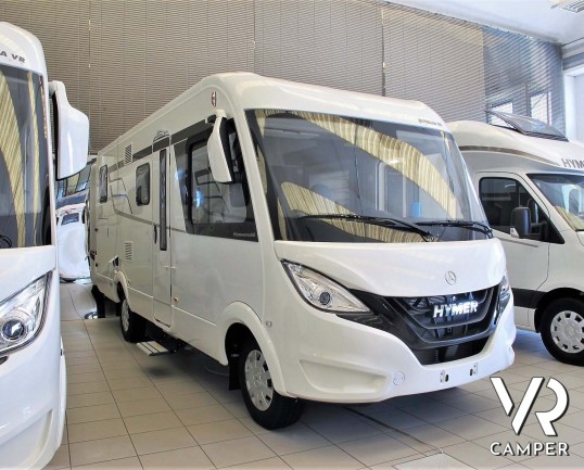 Hymer BMC-I 580: camper nuovo Hymer motorhome, colore bianco, 4 posti omologati, con letti gemelli, frigorifero grande, garage. In vendita da Italia V