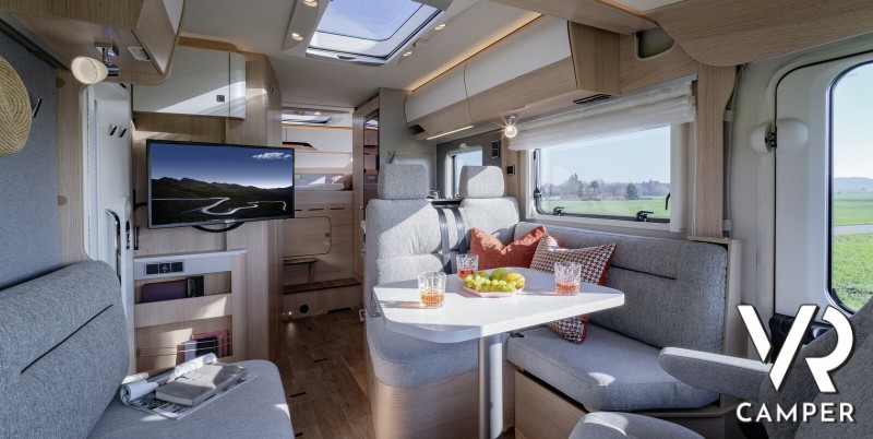 Hymer B-Klasse Modern Comfort T 550 - Semintegrale su Mercedes