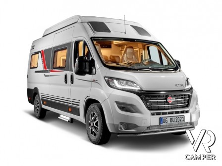 Burstner Campeo C 600 - Furgonato Blu Lago con tetto sollevabile