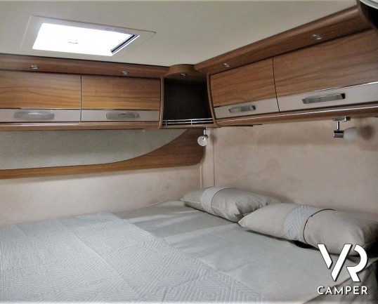 Hymer B 594 PL - camper usato motorhome 4 posti, su Fiat Ducato 150 CV. In esposizione alla sede Italia VR in via Volta 29, Druento - Torino