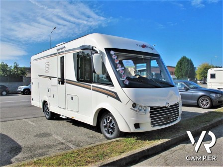 Carthago C-Tourer I 142 - camper nuovo motorhome con letto matrimoniale. In esposizione durante il Porte Aperte 9-10-11 Ottobre 2020 da Italia VR