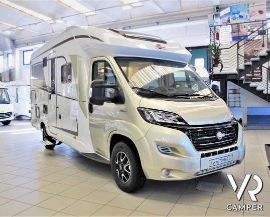 Burstner Lyseo TD 680 G Privilège: camper semintegrale nuovo 4 posti, con letto basculante e ampio bagno posteriore. In esposizione da Italia VR a Tor