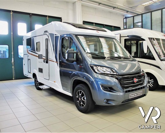 Burstner Travel Van 620 G - camper nuovo semintegrale con letti gemelli, accessoriato con Pacchetto Premium. Su Fiat Ducato 160 CV. In visione da Ital