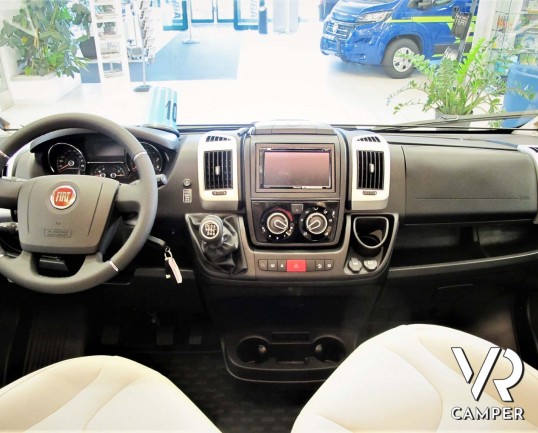 Burstner Eliseo C 600 - camper furgonato nuovo con letto sul tetto, accessoriato con pacchetto Eliseo + Eliseo Select. Telaio 3500 kg. Su Fiat Ducato