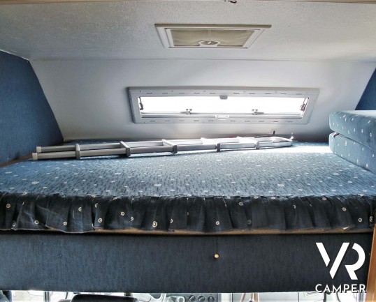 CI Pegaso - camper usato mansardato con letto matrimoniale trasversale e garage. In vendita da Italia VR a Druento - Torino