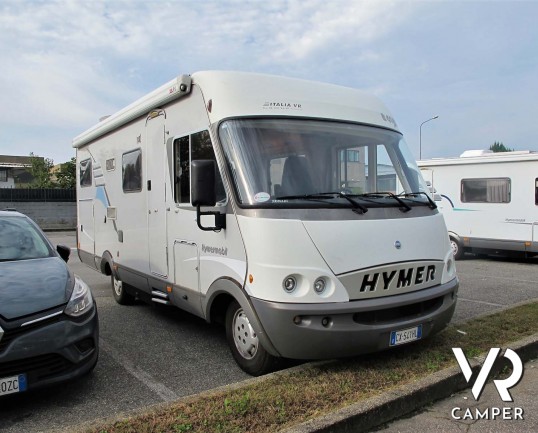 Hymer B 614 SL - camper usato motorhome con telaio Maxi, su motore Fiat Ducato 146 CV. In vendita da Italia VR - Vendita camper Torino - Vendita campe