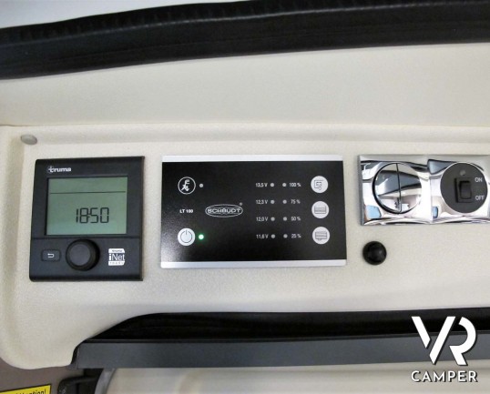 Burstner Eliseo C 540: camper furgonato nuovo con letto sul tetto, accessoriato con pacchetto Eliseo + Eliseo Select. Su Fiat Ducato 140 CV.