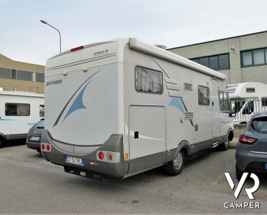 Hymer B 614 SL - camper usato motorhome con telaio Maxi, su motore Fiat Ducato 146 CV. In vendita da Italia VR - Vendita camper Torino - Vendita campe