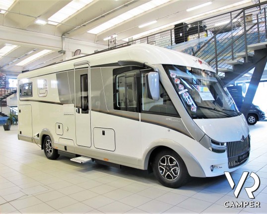 Carthago Chic c-line I 4.9 - camper nuovo, camper motorhome con letti gemelli e basculante. In esposizione durante il Porte Aperte 91011 Ottobre 2020