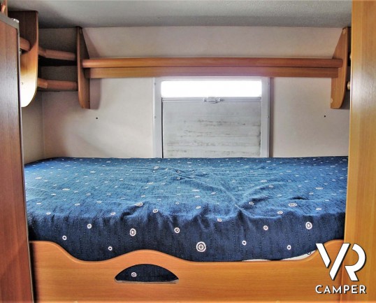 CI Pegaso - camper usato mansardato con letto matrimoniale trasversale e garage. In vendita da Italia VR a Druento - Torino