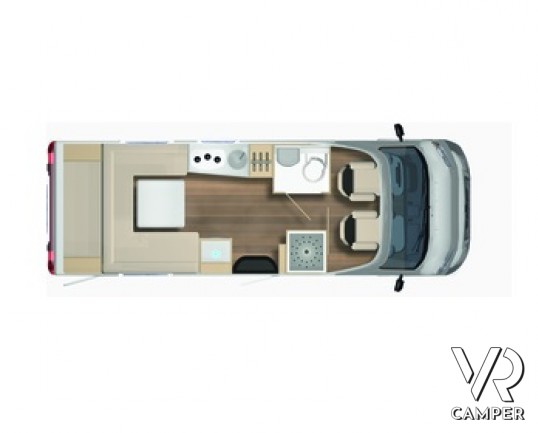 Burstner Lyseo TD 644 G Privilège - Semintegrale living posteriore e garage