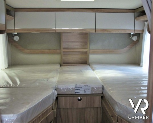 Hymer Exsis-I 588: motorhome Hymer nuovo con letti gemelli e basculante, nuova serie Exsis-I super leggera e compatta