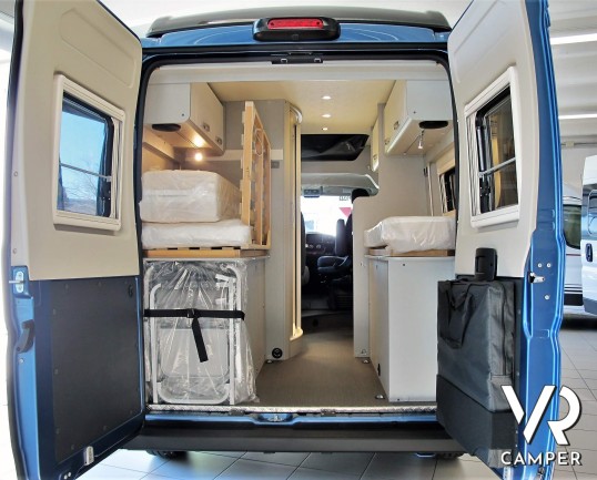 Hymer Van FREE 540 - Edition Blue Evolution: camper nuovo furgonato su Fiat Ducato 140 CV, 4 posti omologati. In vendita da Italia VR a Torino - Druento.