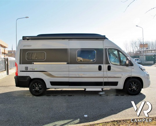 Hymer Van FREE 600 Campus: camper furgonato nuovo 4 posti, colore Grigio Campovolo, su Fiat Ducato 140 CV. In vendita da Italia VR a Torino - Druento.