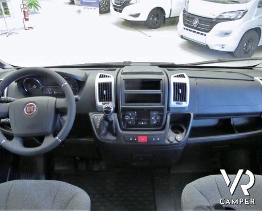 Hymer Van Grand Canyon: camper furgonato nuovo colore Grigio Campovolo, con letto sul tetto, cambio automatico, veranda, Truma Combi. Su Fiat Ducato 160 CV