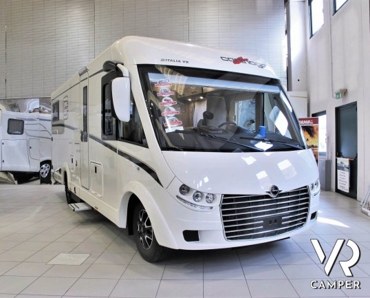 Carthago C-Tourer I 149 - camper integrale 2020 su meccanica Fiat Ducato 160 CV, con telaio Light. Letti gemelli posteriori e letto basculante_