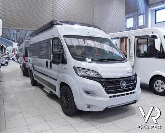Hymer Van FREE 600 Campus: camper furgonato nuovo con 4 posti, colore Grigio Campovolo, su Fiat Ducato 140 CV. In vendita da Italia VR a Torino - Druento.