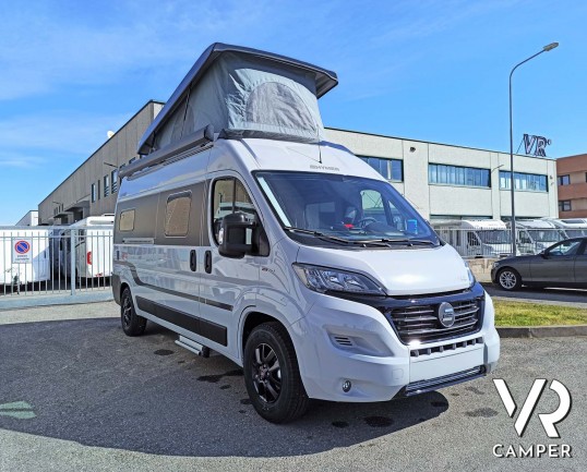 Hymer Van FREE 600 Campus: camper furgonato nuovo con 4 posti, colore Grigio Campovolo, su Fiat Ducato 140 CV. In vendita da Italia VR a Torino - Druento.