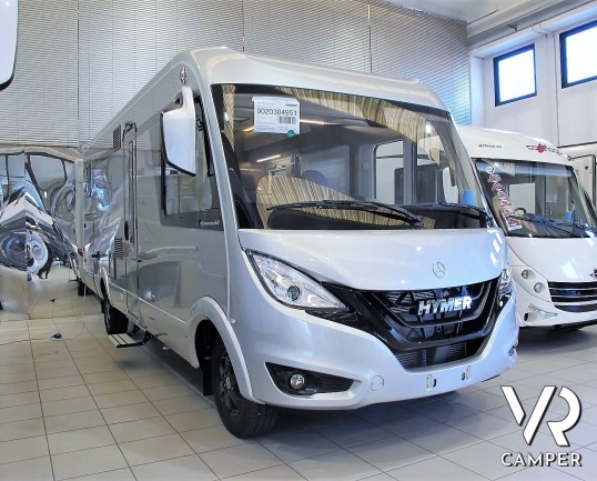 Hymer BMC-I 680: camper nuovo motorhome su Mercedes Benz 170 CV, con letti gemelli e garage, patente C. In vendita da VR CAMPER a Torino - Druento.