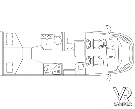 Laika Ecovip L 2009 - Semintegrale letti gemelli