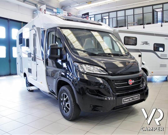 Burstner Travel Van 620 G - Camper nuovo semintegrale con letti gemelli , letto aggiuntivo e garage. Accessoriato con pacchetto Premium. Su Fiat Ducato 160 CV. In vendita da VR Camper