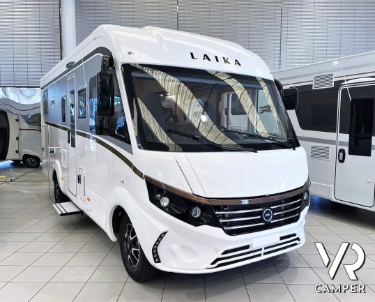 Laika Ecovip H 3119 - Motorhome 4 posti, con letti gemelli e letto basculante. Su Fiat Ducato 160 CV. In visione da VR Camper a Torino.