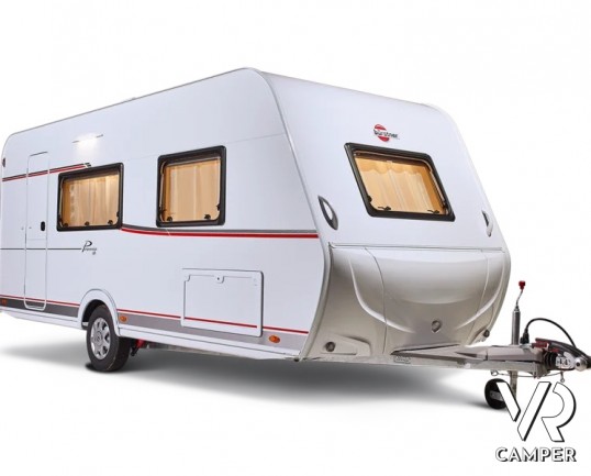Burtnser Premio Life 415 TK è la caravan a misura di vacanza: di serie tutto l'equipaggiamento necessario per rilassarsi e godersi il viaggio.