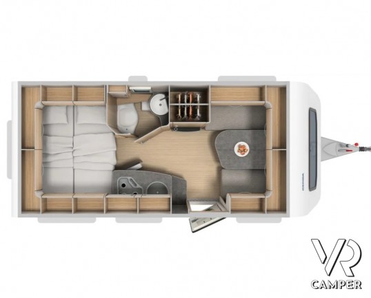 Eriba Feeling 425 - Caravan compatta