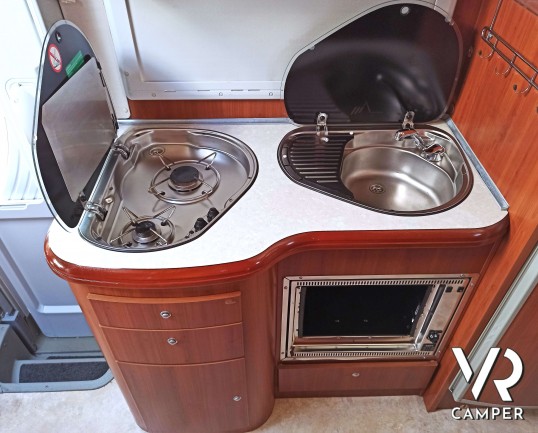 Mobilvetta Kea P 86 - Semintegrale letti gemelli