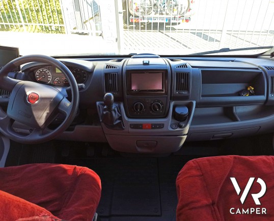 Mobilvetta Kea P 86 - Semintegrale letti gemelli