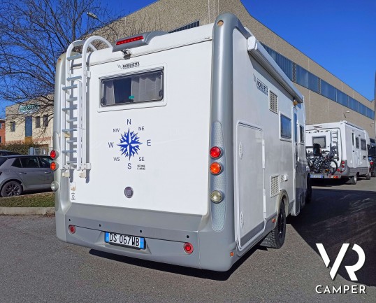 Mobilvetta Kea P 86 - Semintegrale letti gemelli