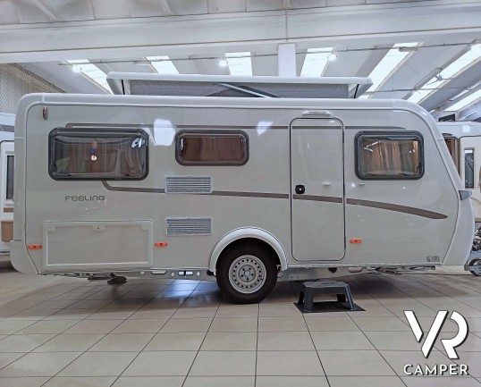 Eriba Feeling 425, caravan compatta 4 posti letto - Esterno veicolo, laterale