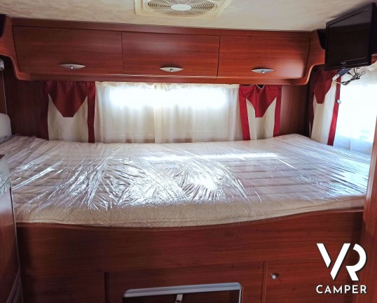 Mobilvetta Kea P 86 - Semintegrale letti gemelli