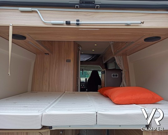 Hymercar Grand Canyon - Letto matrimoniale