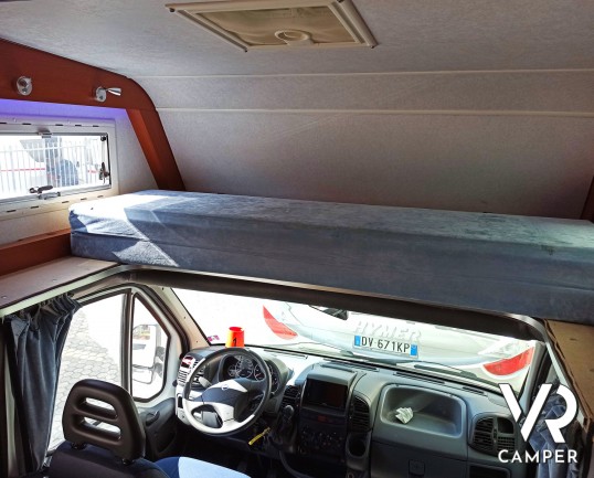 Letto mansardato ripiegato