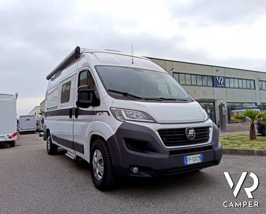 Hymercar Grand Canyon - Esterno con tetto abbassato