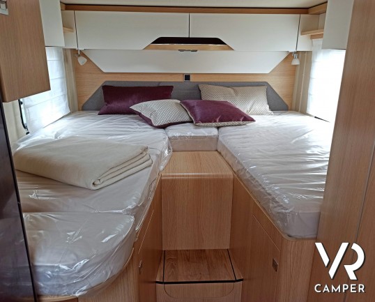 Hymer BMC-T 580, letti gemelli